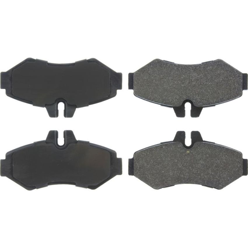 CENTRIC PARTS 104.09280 Posi Quiet Semi-Metallic Brake Pads with Hardware