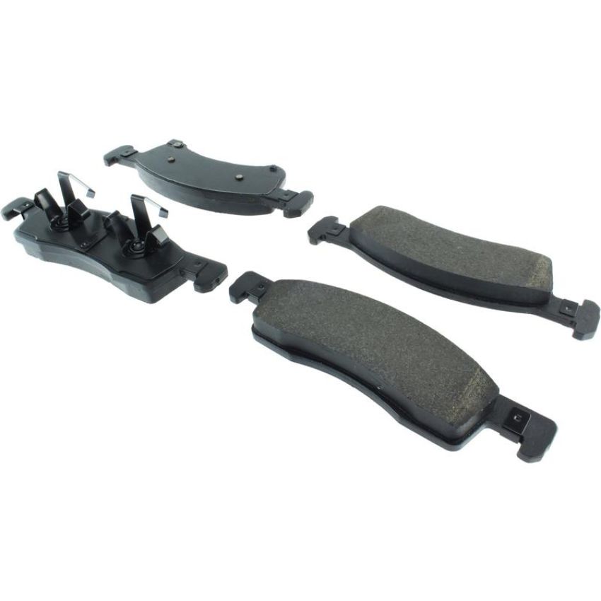 CENTRIC PARTS 104.09340 Posi Quiet Semi-Metallic Brake Pads with Hardware