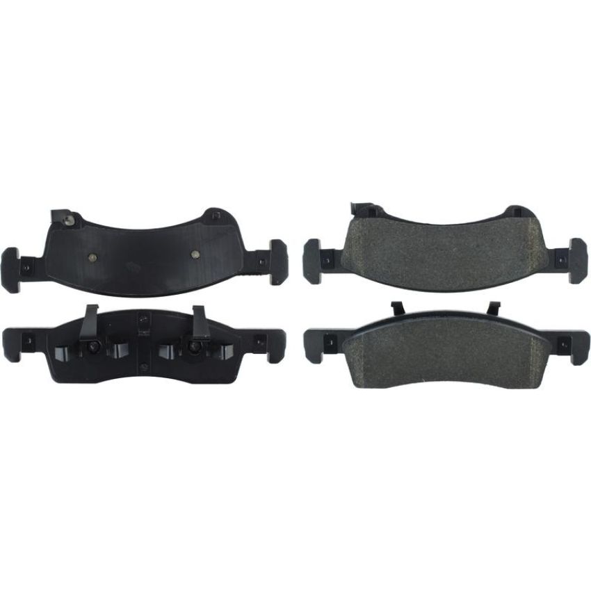 CENTRIC PARTS 104.09340 Posi Quiet Semi-Metallic Brake Pads with Hardware