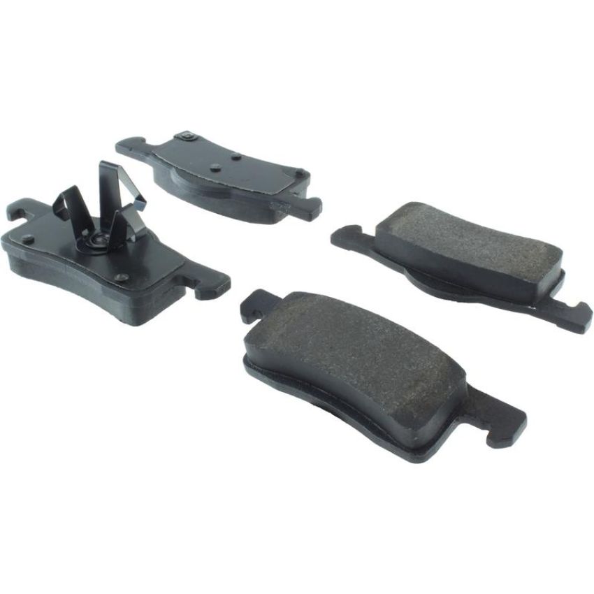 CENTRIC PARTS 104.09350 Posi Quiet Semi-Metallic Brake Pads with Hardware