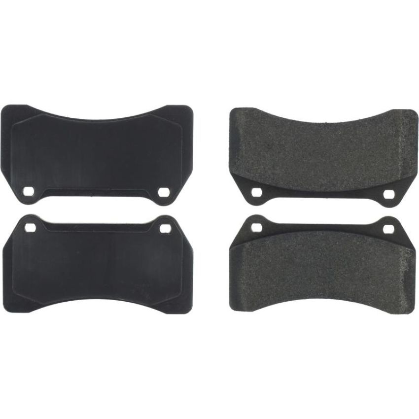 CENTRIC PARTS 104.09380 Posi Quiet Semi-Metallic Brake Pads with Hardware