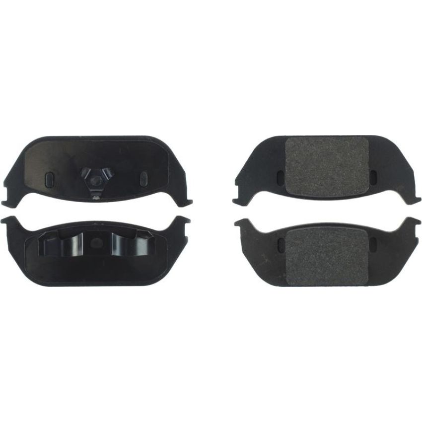 CENTRIC PARTS 104.09520 Posi Quiet Semi-Metallic Brake Pads with Hardware