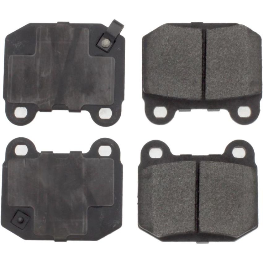 CENTRIC PARTS 104.09611 Posi Quiet Semi-Metallic Brake Pads with Hardware