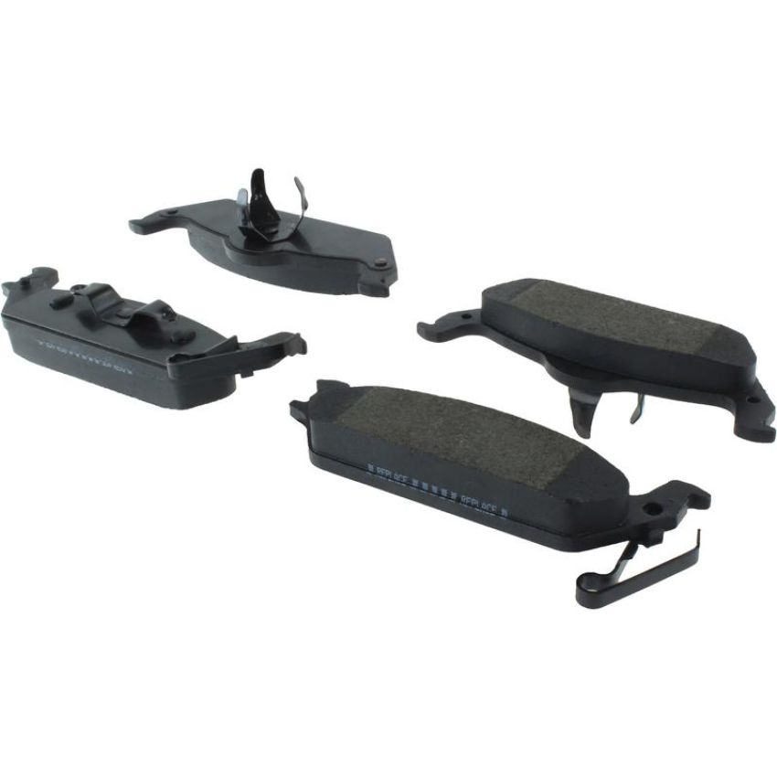 CENTRIC PARTS 104.09630 Posi Quiet Semi-Metallic Brake Pads with Hardware