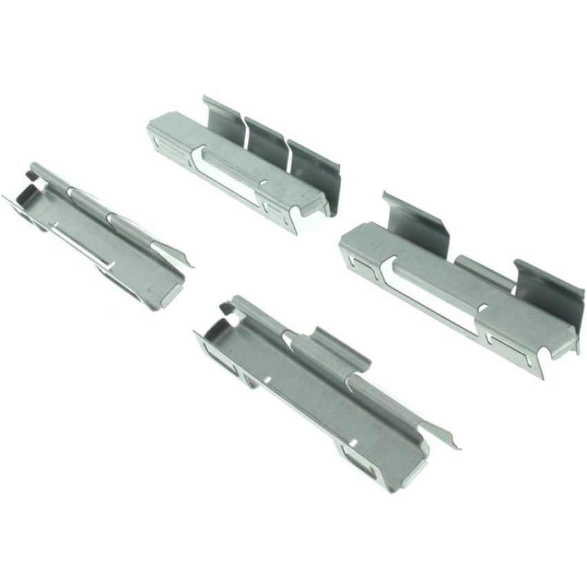 CENTRIC PARTS 104.09650 Posi Quiet Semi-Metallic Brake Pads with Hardware