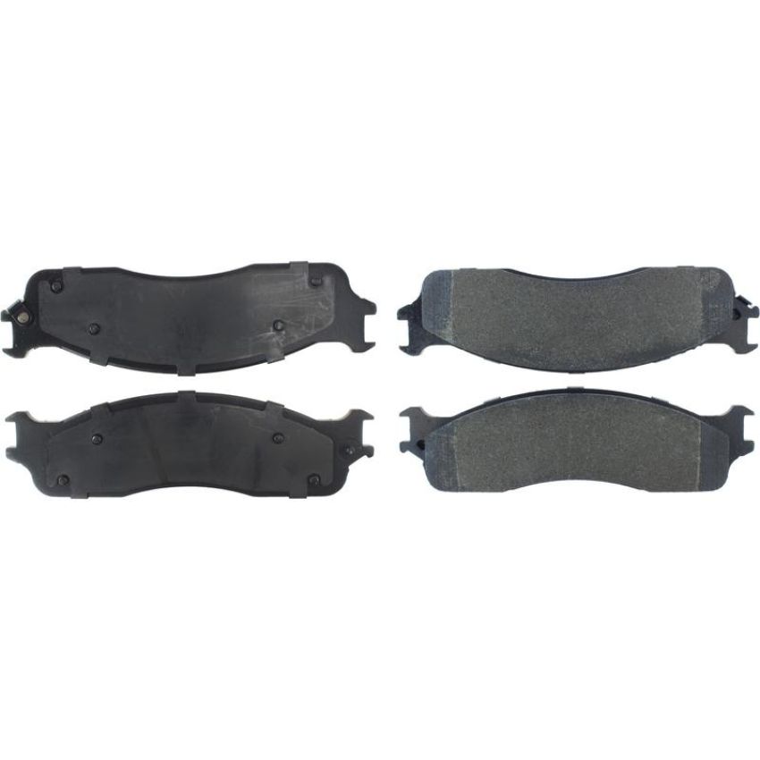 CENTRIC PARTS 104.09650 Posi Quiet Semi-Metallic Brake Pads with Hardware