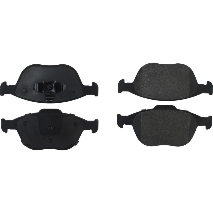 CENTRIC PARTS 104.09700 Posi Quiet Semi-Metallic Brake Pads with Hardware