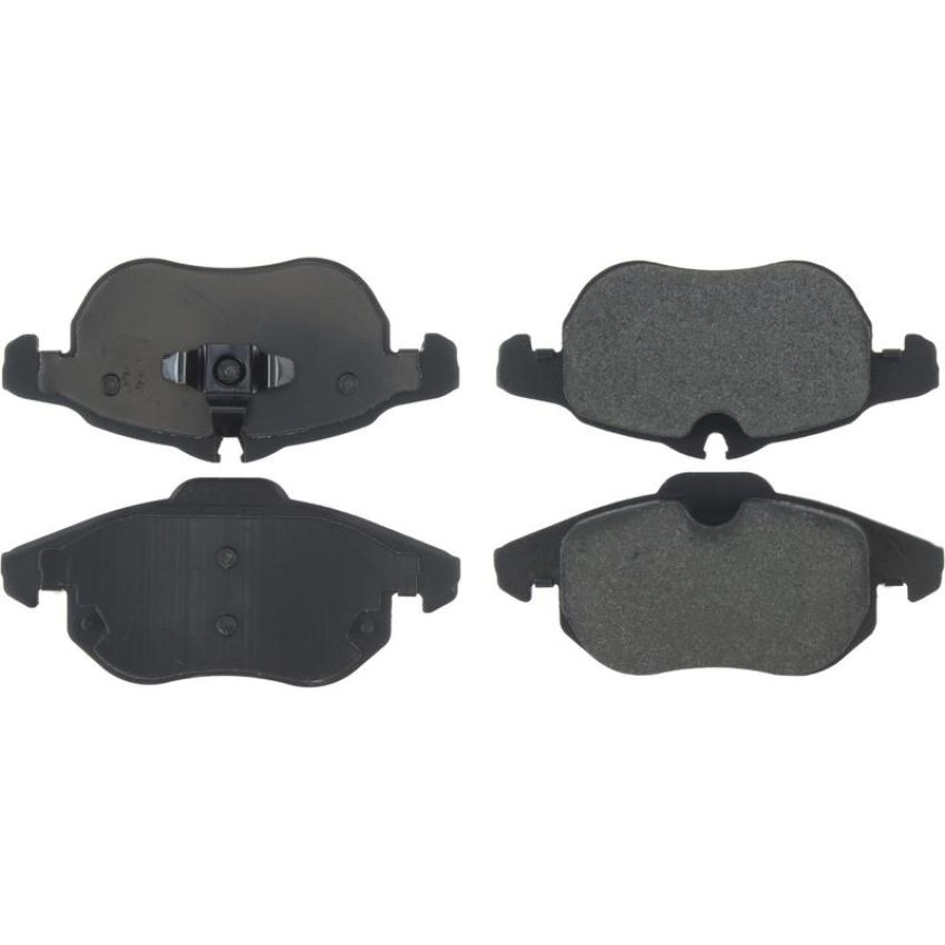 CENTRIC PARTS 104.09720 Posi Quiet Semi-Metallic Brake Pads with Hardware