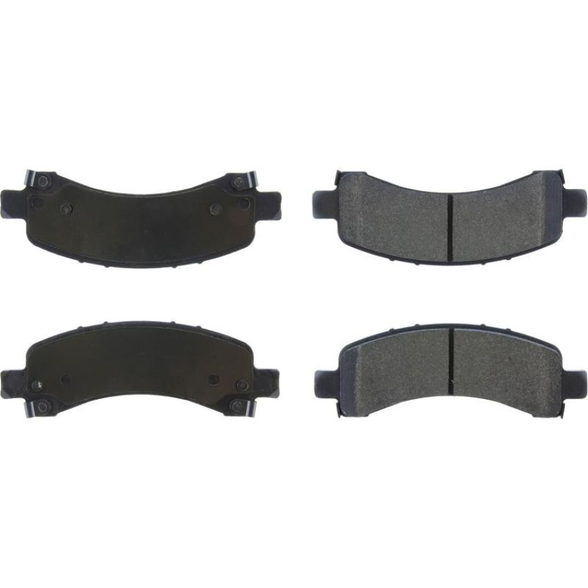 CENTRIC PARTS 104.09741 Posi Quiet Semi-Metallic Brake Pads with Hardware