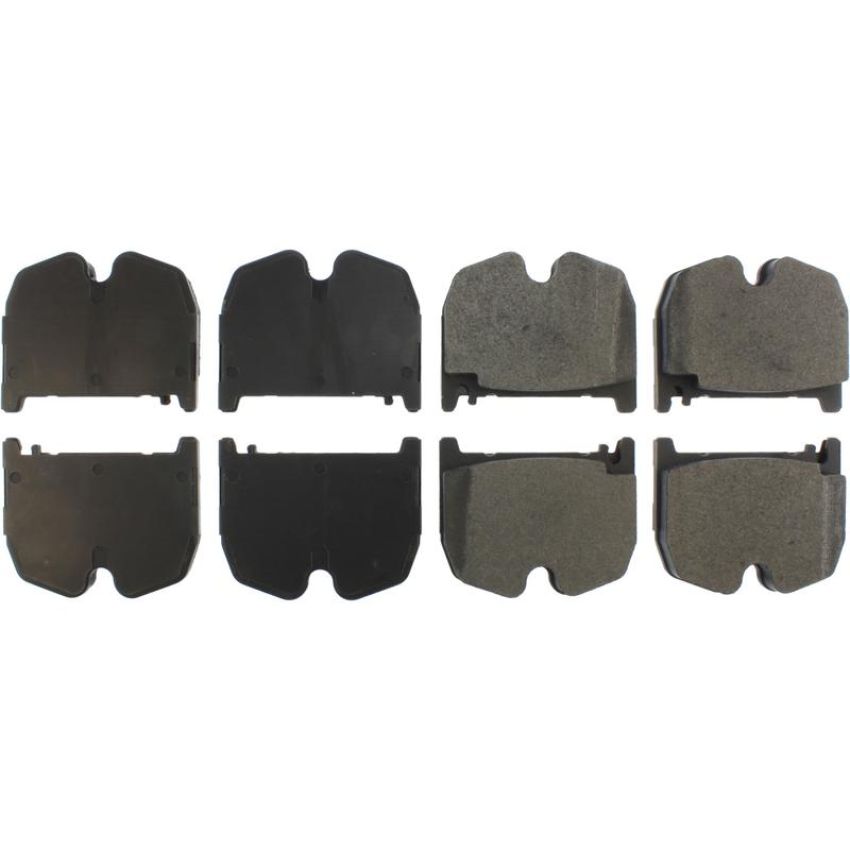 CENTRIC PARTS 104.09830 Posi Quiet Semi-Metallic Brake Pads with Hardware
