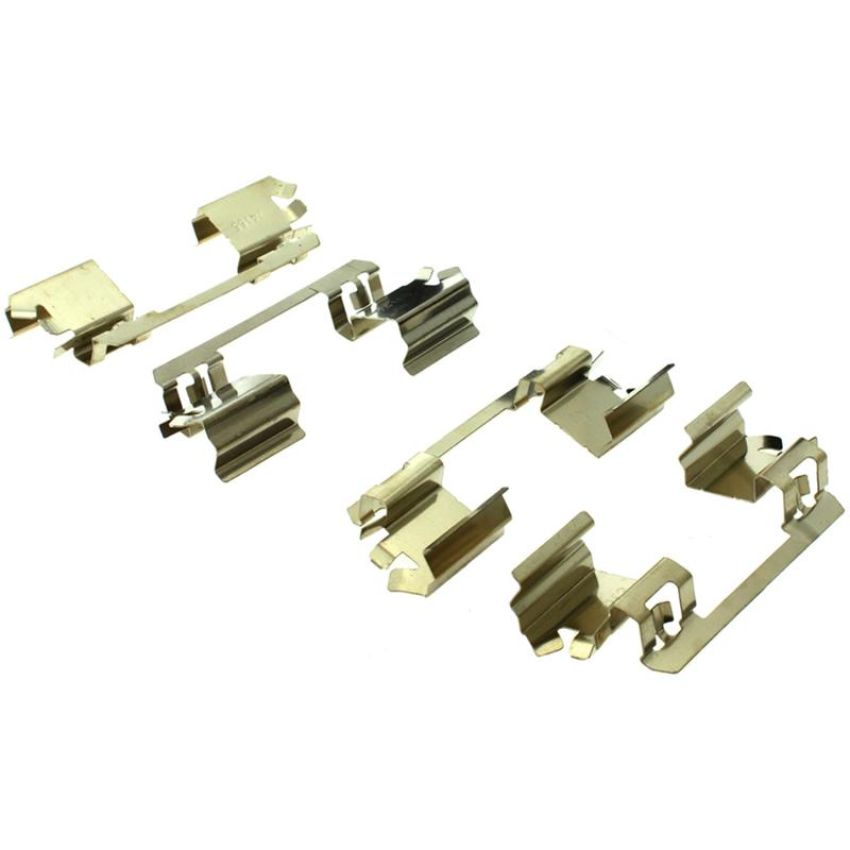 CENTRIC PARTS 104.09870 Posi Quiet Semi-Metallic Brake Pads with Hardware