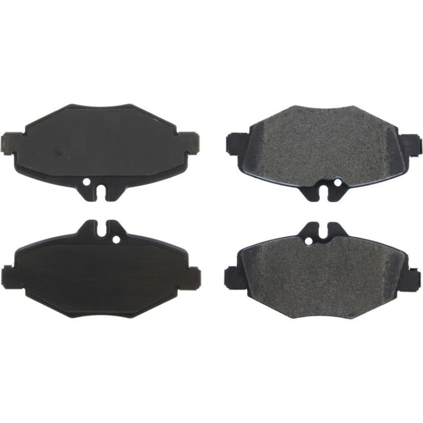 CENTRIC PARTS 104.09870 Posi Quiet Semi-Metallic Brake Pads with Hardware