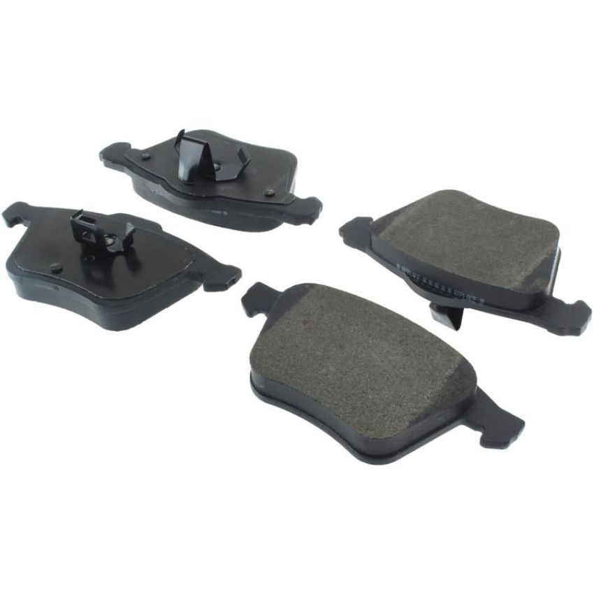 CENTRIC PARTS 104.10030 Posi Quiet Semi-Metallic Brake Pads with Hardware
