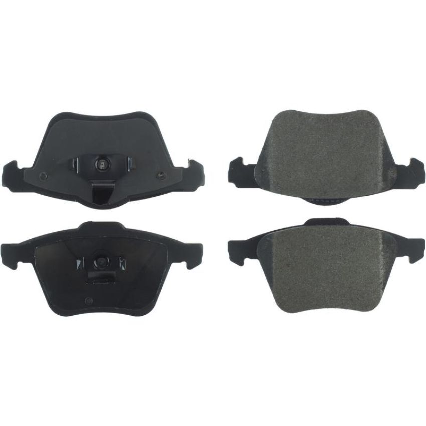 CENTRIC PARTS 104.10030 Posi Quiet Semi-Metallic Brake Pads with Hardware