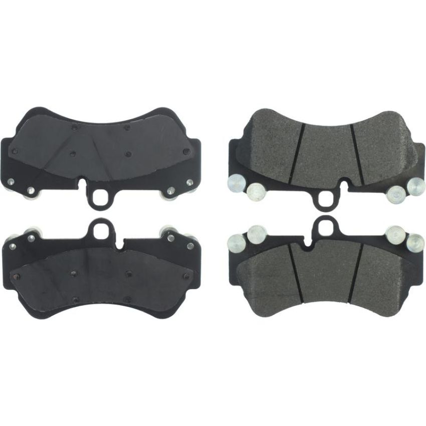 CENTRIC PARTS 104.10070 Posi Quiet Semi-Metallic Brake Pads with Hardware