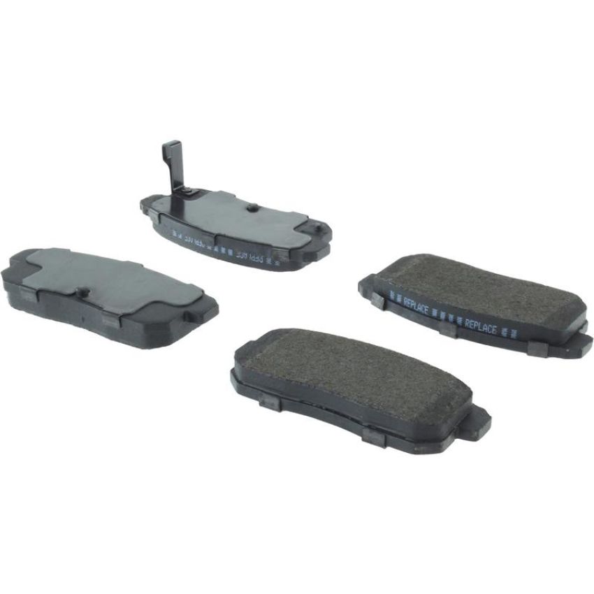 CENTRIC PARTS 104.10080 Posi Quiet Semi-Metallic Brake Pads with Hardware