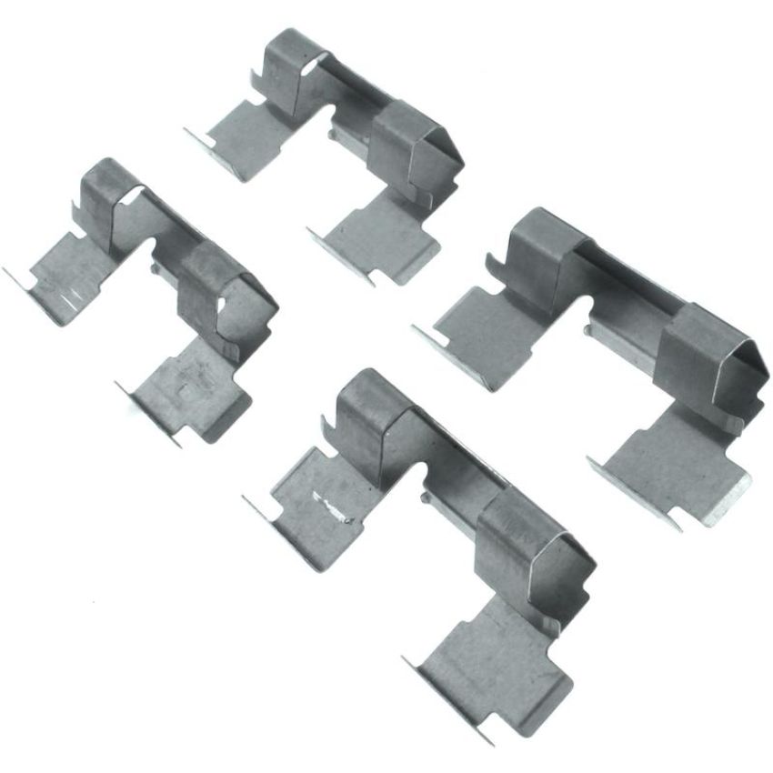 CENTRIC PARTS 104.10080 Posi Quiet Semi-Metallic Brake Pads with Hardware