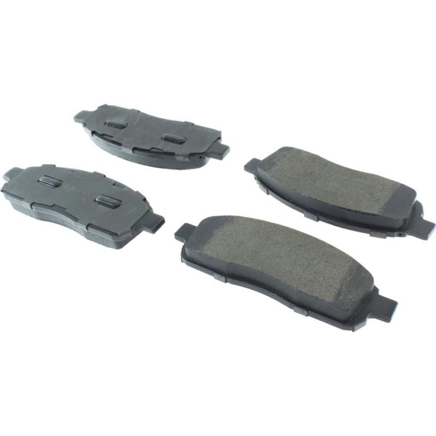 CENTRIC PARTS 104.10110 Posi Quiet Semi-Metallic Brake Pads with Hardware
