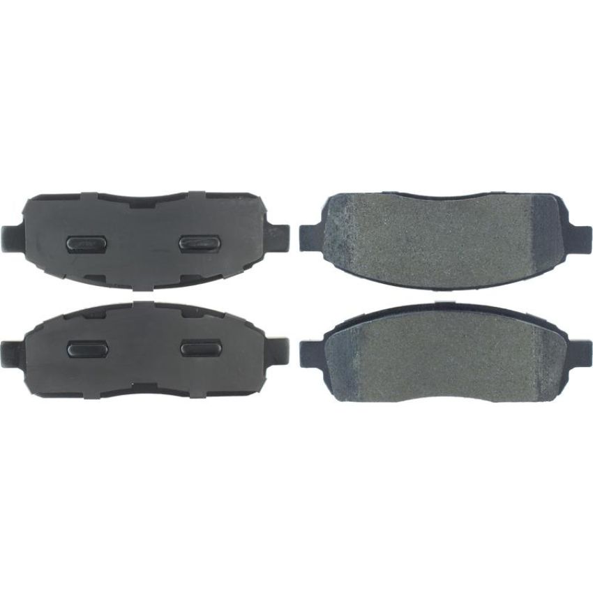 CENTRIC PARTS 104.10110 Posi Quiet Semi-Metallic Brake Pads with Hardware