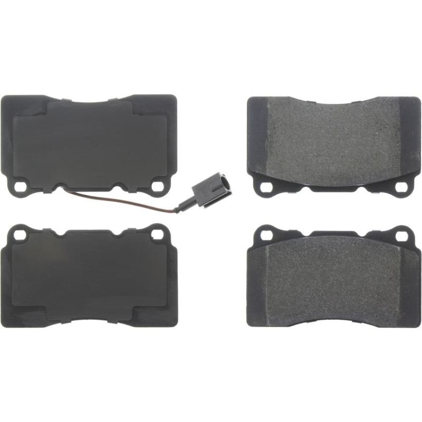 CENTRIC PARTS 104.10160 Posi Quiet Semi-Metallic Brake Pads