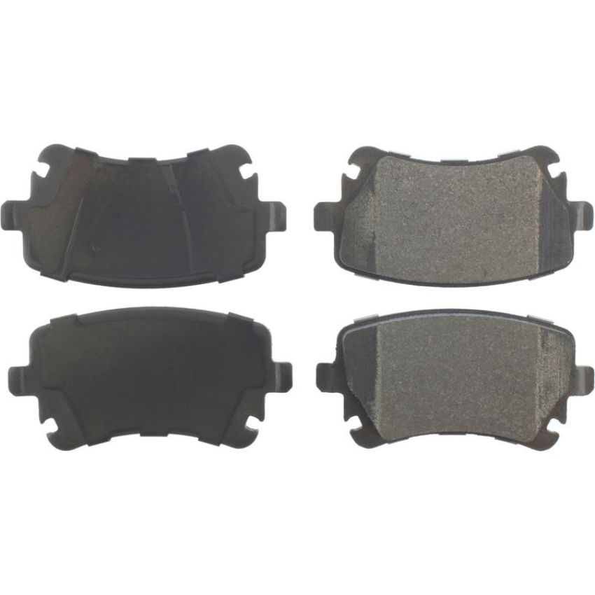CENTRIC PARTS 104.10180 Posi Quiet Semi-Metallic Brake Pads with Hardware