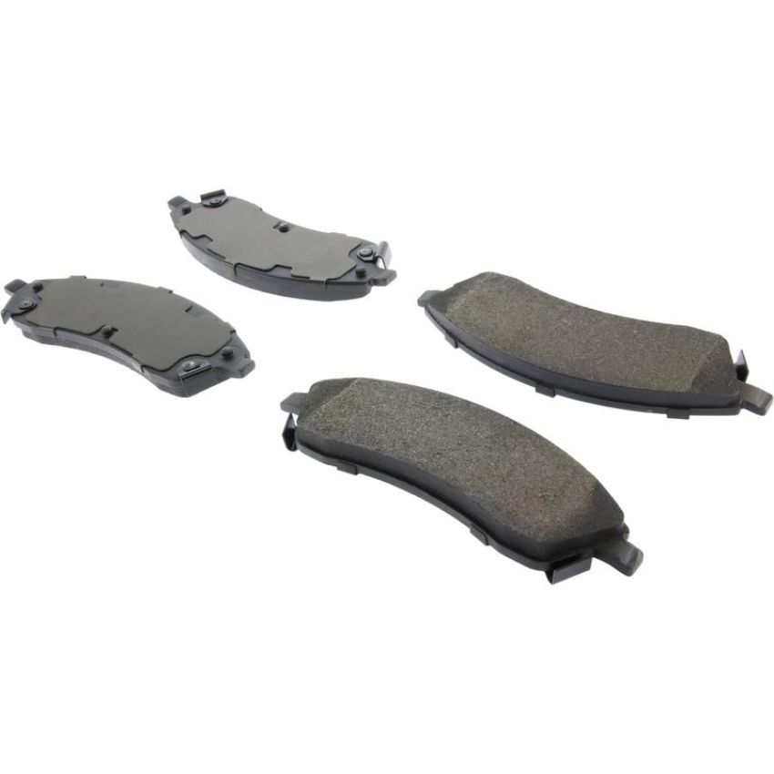 CENTRIC PARTS 104.10190 Posi Quiet Semi-Metallic Brake Pads with Hardware