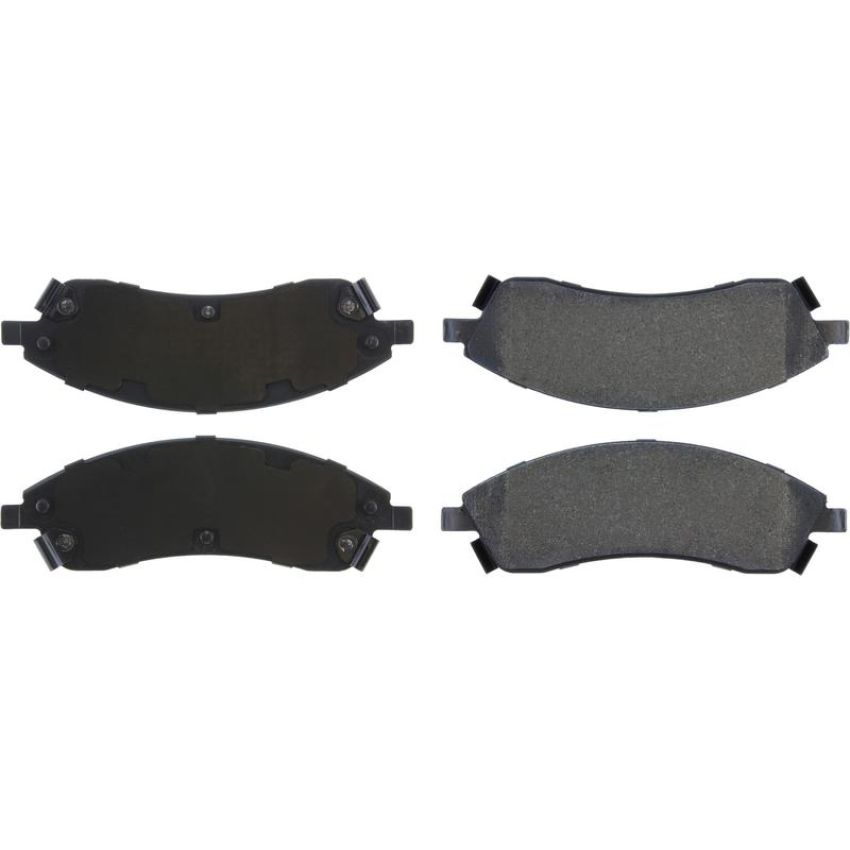 CENTRIC PARTS 104.10190 Posi Quiet Semi-Metallic Brake Pads with Hardware