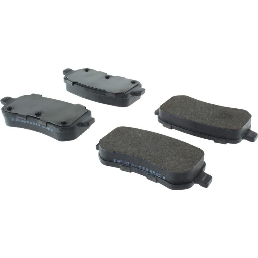CENTRIC PARTS 104.10210 Posi Quiet Semi-Metallic Brake Pads with Hardware