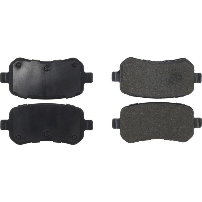 CENTRIC PARTS 104.10210 Posi Quiet Semi-Metallic Brake Pads with Hardware