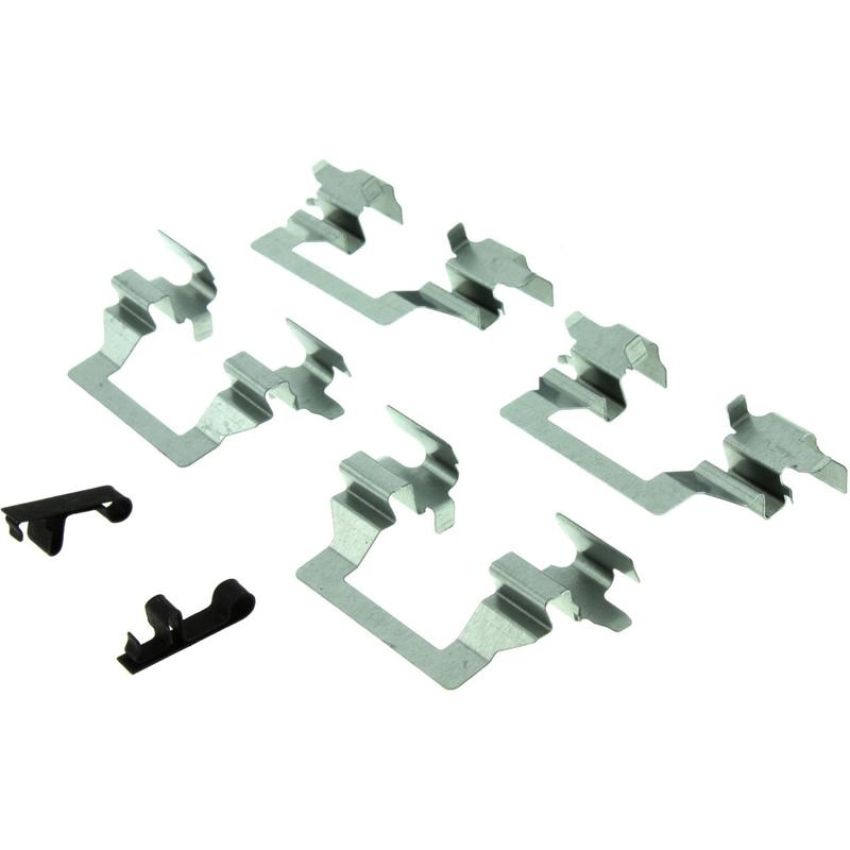 CENTRIC PARTS 104.10280 Posi Quiet Semi-Metallic Brake Pads with Hardware