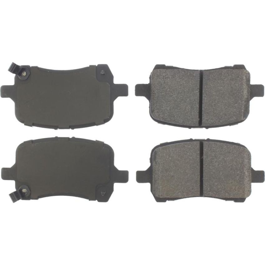 CENTRIC PARTS 104.10280 Posi Quiet Semi-Metallic Brake Pads with Hardware