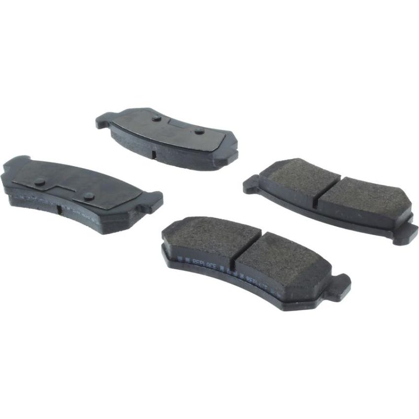 CENTRIC PARTS 104.10360 Posi Quiet Semi-Metallic Brake Pads with Hardware