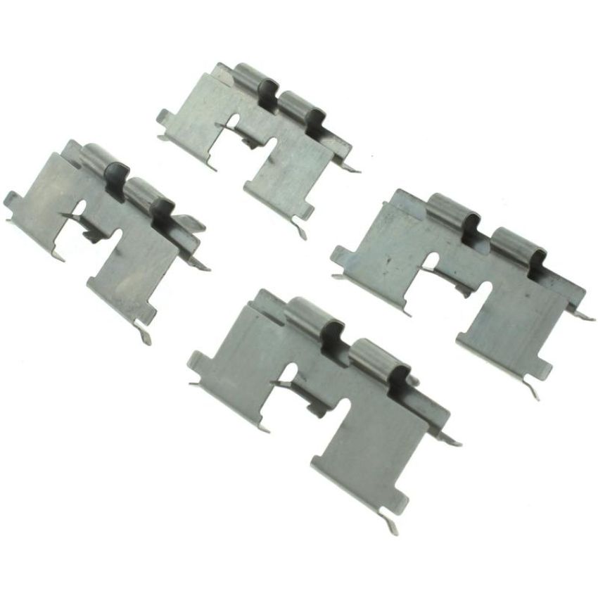 CENTRIC PARTS 104.10360 Posi Quiet Semi-Metallic Brake Pads with Hardware