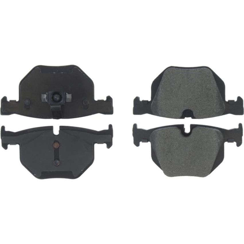 CENTRIC PARTS 104.10420 Posi Quiet Semi-Metallic Brake Pads with Hardware