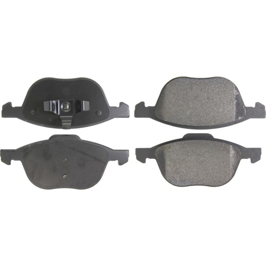 CENTRIC PARTS 104.10440 Posi Quiet Semi-Metallic Brake Pads with Hardware