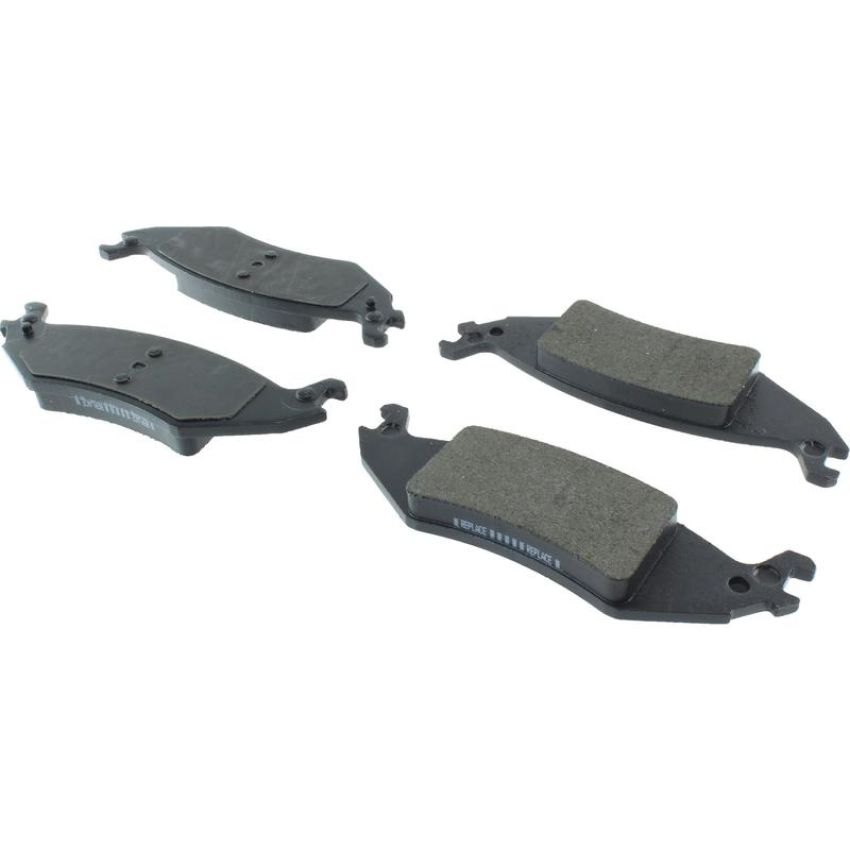 CENTRIC PARTS 104.10460 Posi Quiet Semi-Metallic Brake Pads with Hardware