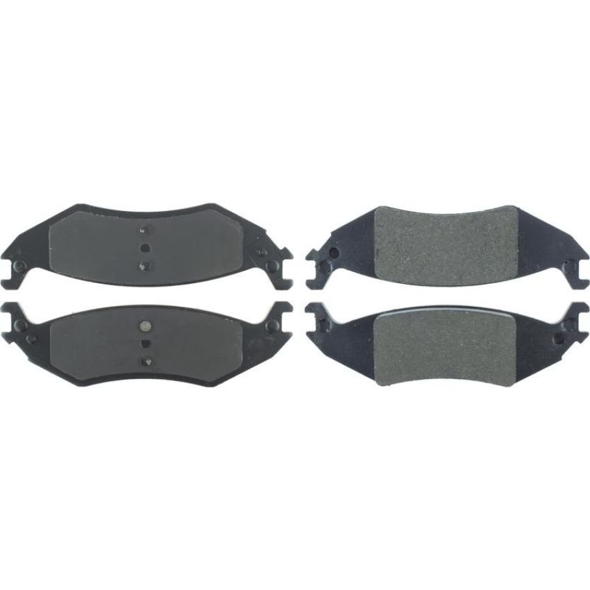 CENTRIC PARTS 104.10460 Posi Quiet Semi-Metallic Brake Pads with Hardware