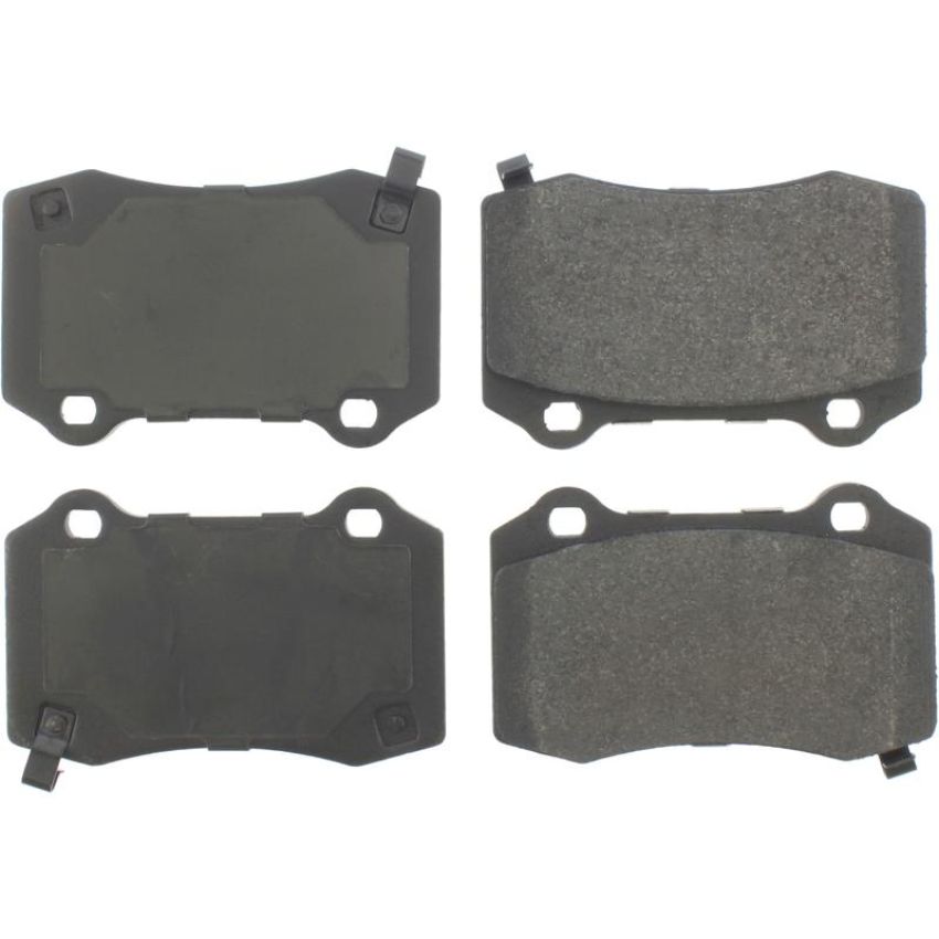 CENTRIC PARTS 104.10530 Posi Quiet Semi-Metallic Brake Pads with Hardware