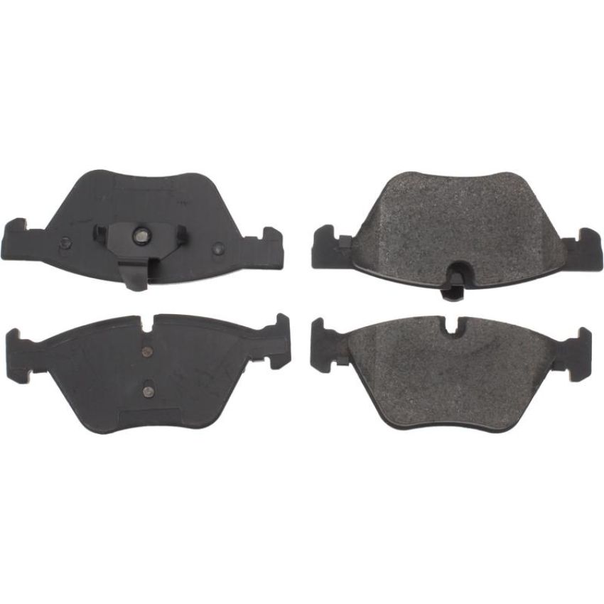 CENTRIC PARTS 104.10612 Posi Quiet Semi-Metallic Brake Pads with Hardware