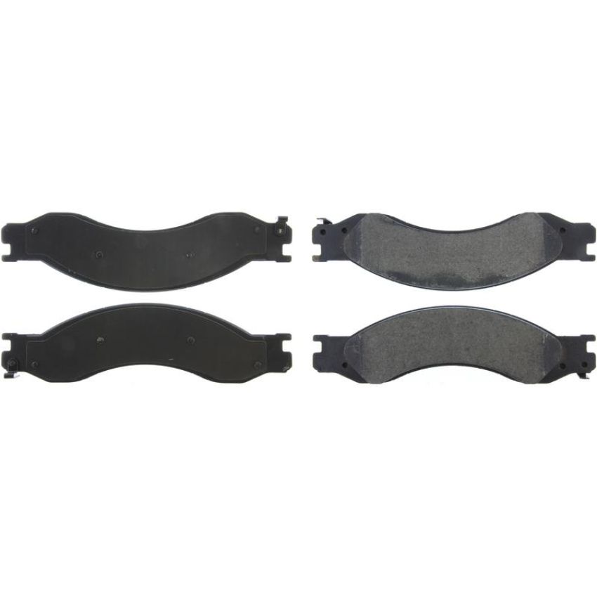 CENTRIC PARTS 104.10640 Posi Quiet Semi-Metallic Brake Pads with Hardware