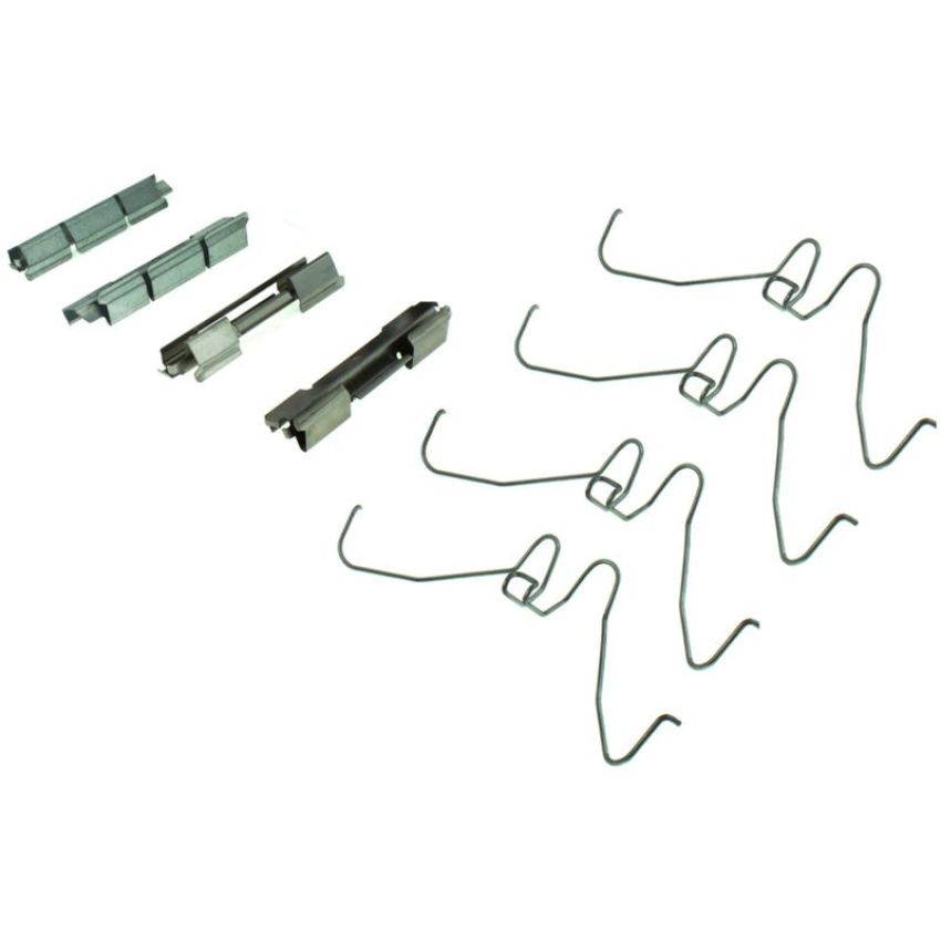 CENTRIC PARTS 104.10660 Posi Quiet Semi-Metallic Brake Pads with Hardware