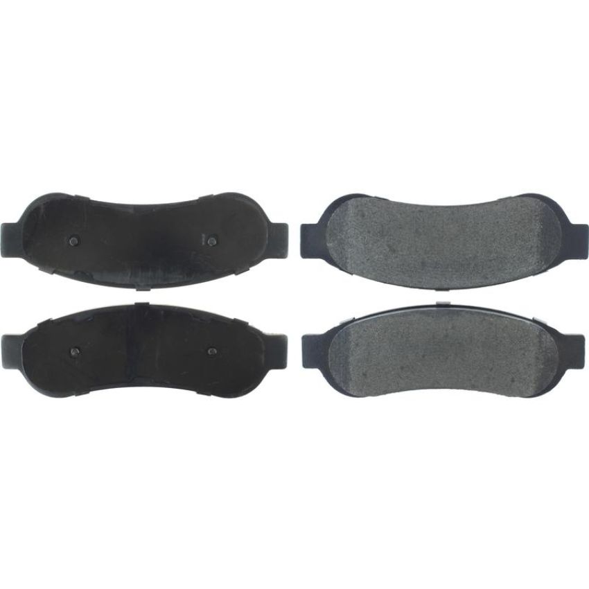 CENTRIC PARTS 104.10670 Posi Quiet Semi-Metallic Brake Pads with Hardware