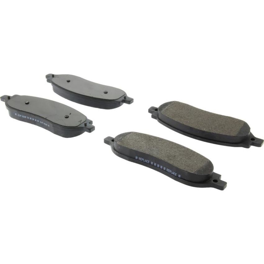 CENTRIC PARTS 104.10680 Posi Quiet Semi-Metallic Brake Pads with Hardware
