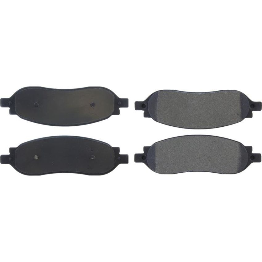 CENTRIC PARTS 104.10680 Posi Quiet Semi-Metallic Brake Pads with Hardware