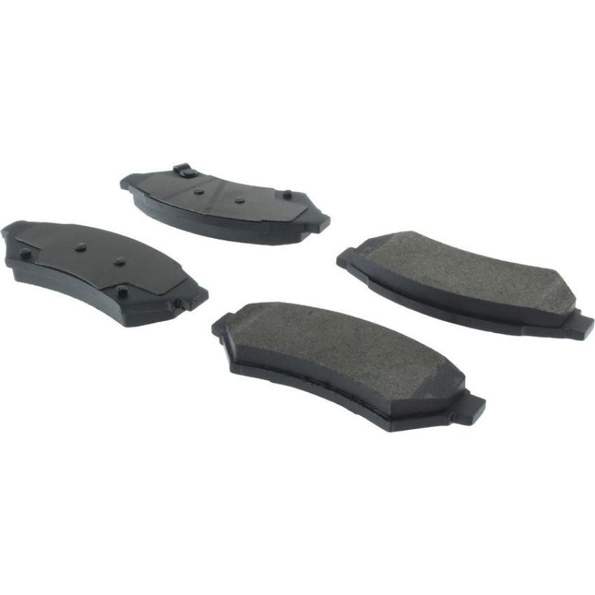 CENTRIC PARTS 104.10750 Posi Quiet Semi-Metallic Brake Pads with Hardware