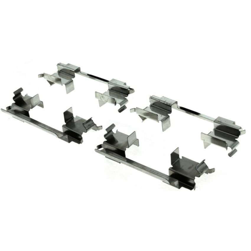 CENTRIC PARTS 104.10750 Posi Quiet Semi-Metallic Brake Pads with Hardware