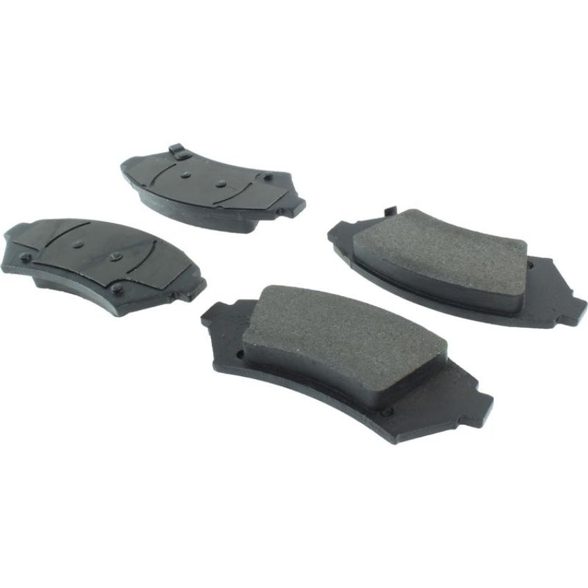 CENTRIC PARTS 104.10760 Posi Quiet Semi-Metallic Brake Pads with Hardware