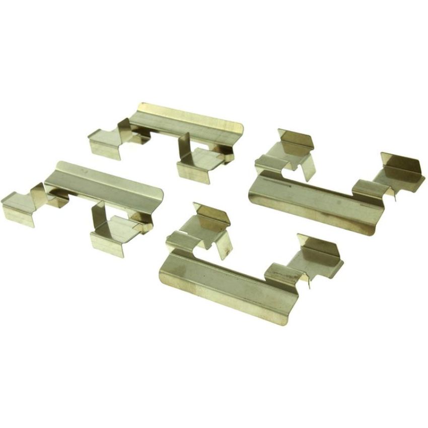 CENTRIC PARTS 104.10760 Posi Quiet Semi-Metallic Brake Pads with Hardware
