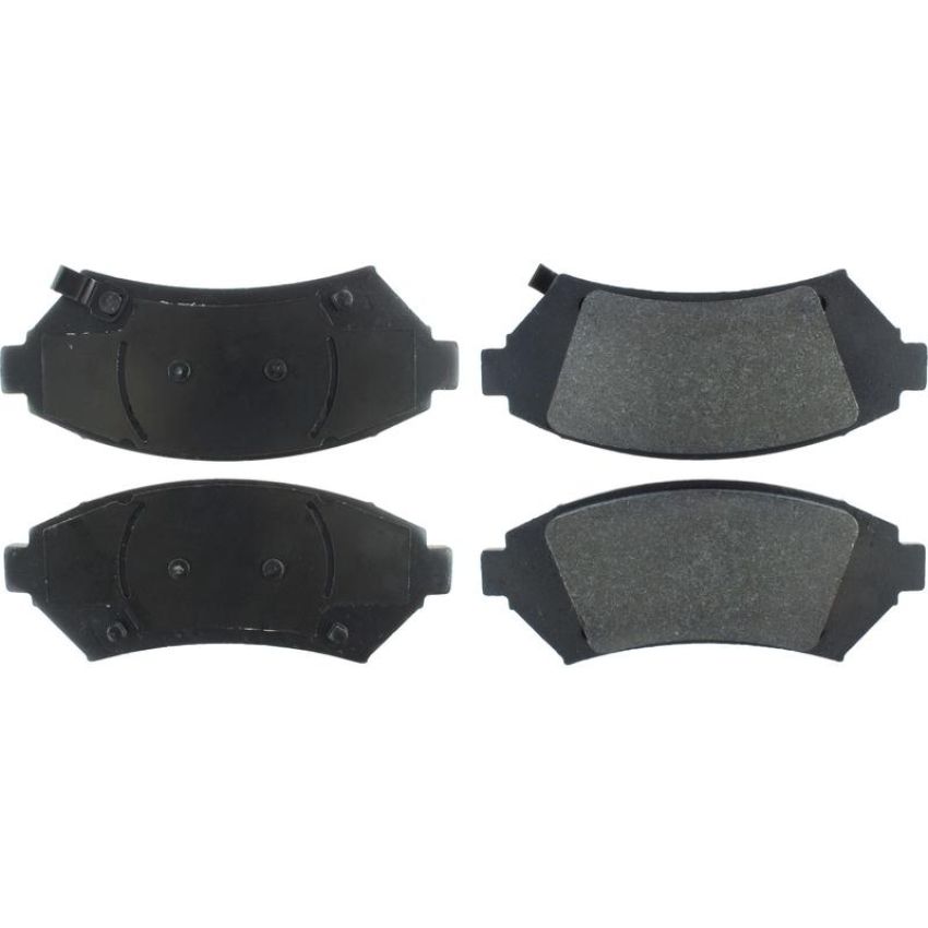 CENTRIC PARTS 104.10760 Posi Quiet Semi-Metallic Brake Pads with Hardware