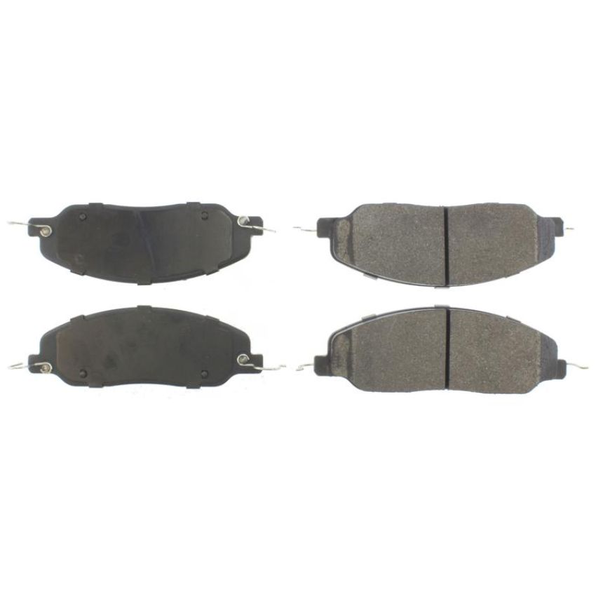 CENTRIC PARTS 104.10810 Posi Quiet Semi-Metallic Brake Pads with Hardware